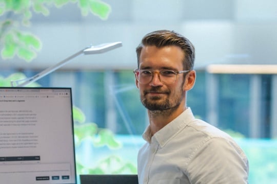 Photo of Neonode's Per Nohlert.