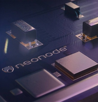 Printed circuit board (PCB) of Neonode's HUD Object Detection solution.